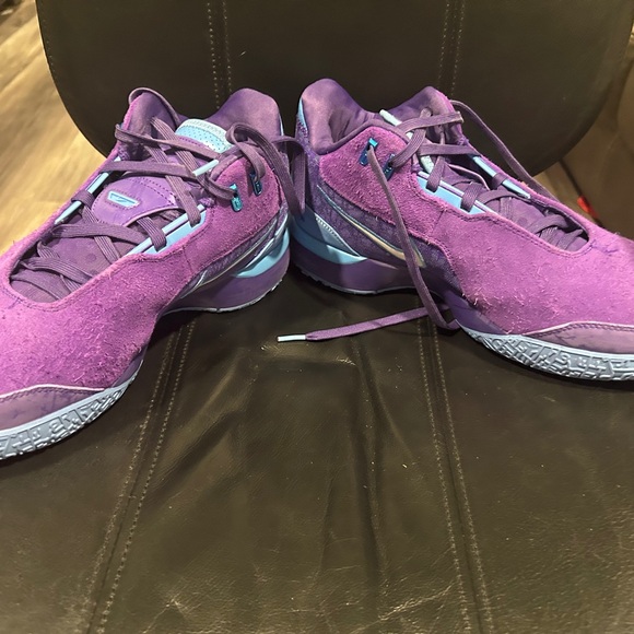 Nike Zoom LeBron NXXT Gen AMPD EP MULTI  COLOR basketball shoe Purple - Picture 7 of 12